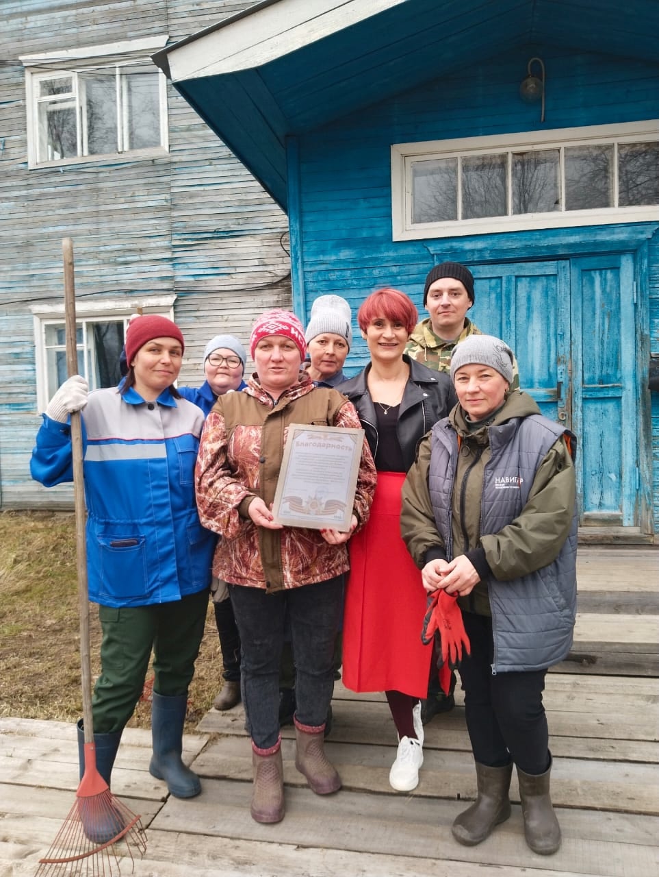 Благодарность СПК «Вишерский».